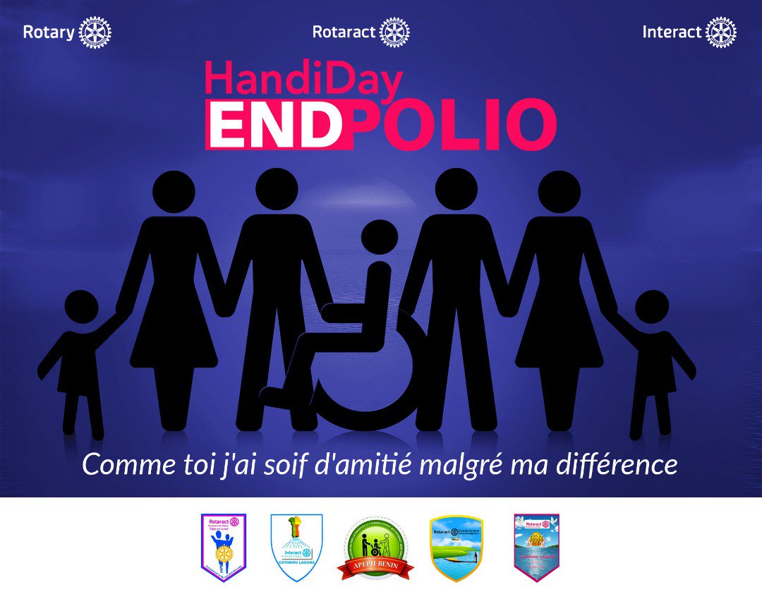 PhancArnaud's tweet photo. Le handicap n'est pas une barrière.Soyons ouverts et solidaires
#HandiDay #EndPolio #27Octobre #RtcLome #ApephBenin #ItcCtnLagune #RtcCtnRiveGaucheCica #RtcCtnLagune #ActionInternationale https://t.co/HyFzuC9ESi