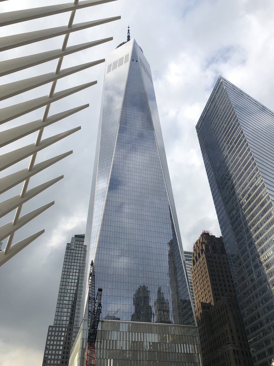 Well this is surreal. Just about to teach a yoga class at the World Trade Center! #yoga #yogaNYC