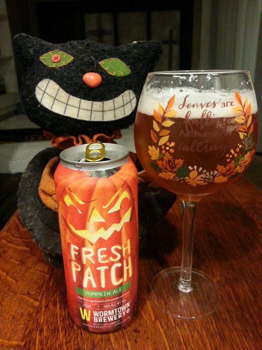 beer_likes's tweet photo. Fresh Patch Pumpkin Ale from @WormtownBrewery, because it's October and #MassBrewMonday, kid. @NineEastWines @MassBrewBros @didjamaphone @Mousefan98   @ephoustonbill @Jagoff33 @Just4BeerLovers @beeryeti @tweetingbeer https://t.co/gS5OqkiINS