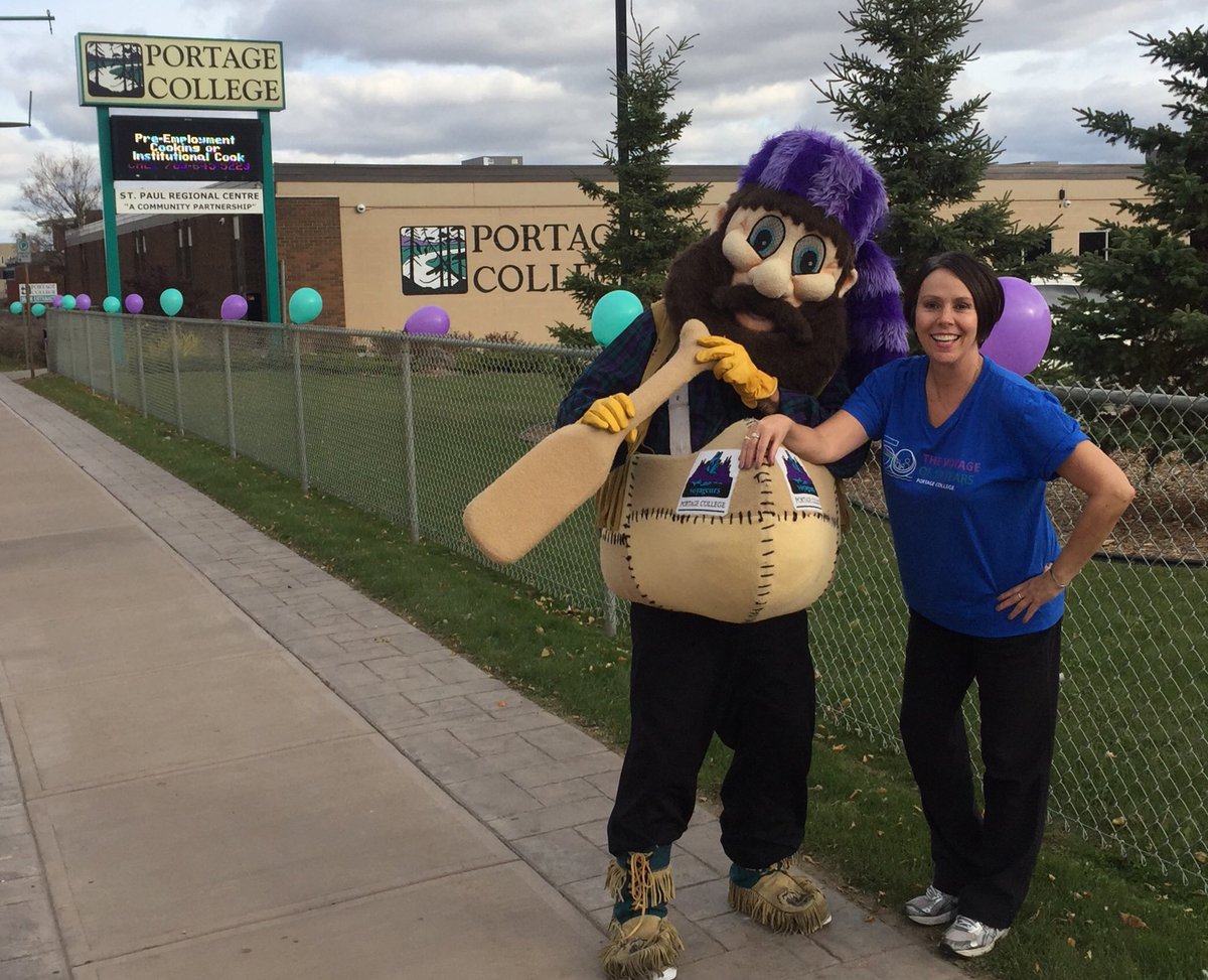 enviromichele's tweet photo. On Now-Your future at @PortageCollege St. Paul campus! Open House until 6:00pm. We can help #educate you in #trades #nursing #business & so much more. Ask for #eddyrocks & Me! @MommyMermaid_ @robintizzard @DannySmaiel @LylaAllan1 #collegelife @MelSkladan https://t.co/N53UBN5D6x