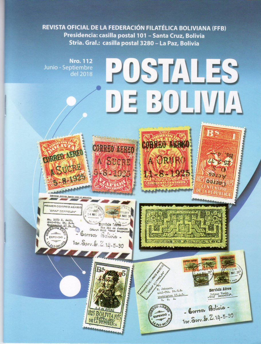 Lanzamiento de Revista Postales de Bolivia, revista oficial de la Federación Filatélica de Bolivia | #Bolivia #Filatelia. Muy Pronto más detalles en: bit.ly/2y8ezIQ