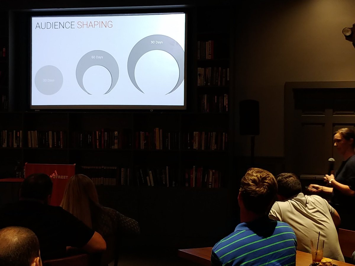 Audience shaping FTW! #sempocitieslouisville <a href="/michellemsem/">Michelle Morgan</a> <a href="/sempoglobal/">SEMPO</a> #ppc