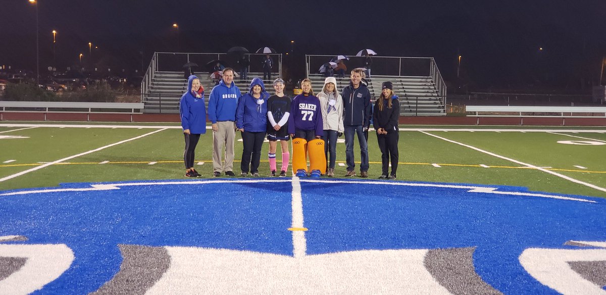 ShakerBlueBison's tweet photo. Thank you to our field hockey seniors and their families tonight and good luck vs Columbia! https://t.co/Fdvokfrk6O