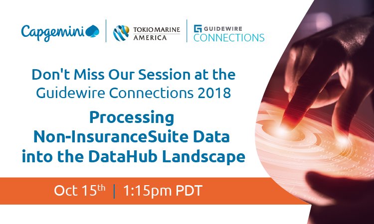 Guidewire_PandC's tweet photo. Explore @TokioMAmerica’s transformational journey from policy administration &amp; billing systems to Guidewire #InsuranceSuite with @Capgemini_Ins #GuidewireConnections #DigitalTransformation https://t.co/7JP2h4EZWZ