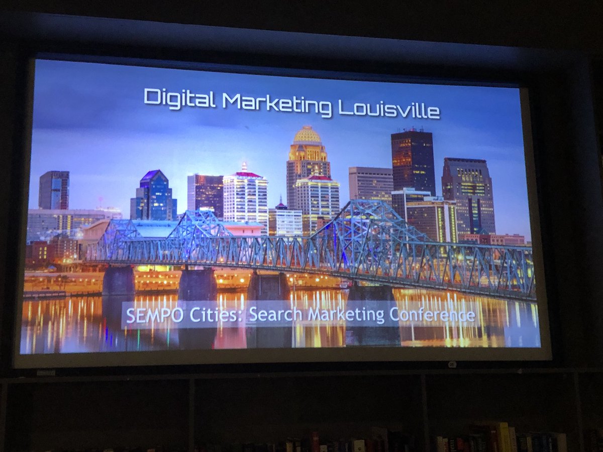 #sempocitieslouisville getting started! Great turnout for the first ever <a href="/sempoglobal/">SEMPO</a> event in #Louisville here at #sportsandsocial <a href="/4thstlive/">Fourth Street Live!</a> Thanks to city leaders <a href="/john_a_lee/">John Lee</a> <a href="/hoffman8/">Amy Bishop</a>, <a href="/DMLouisville/">Digital Marketing Louisville</a> speakers <a href="/michellemsem/">Michelle Morgan</a> <a href="/scottclark/">Scott Clark</a> great job! #sem #seo #ppc #retargeting