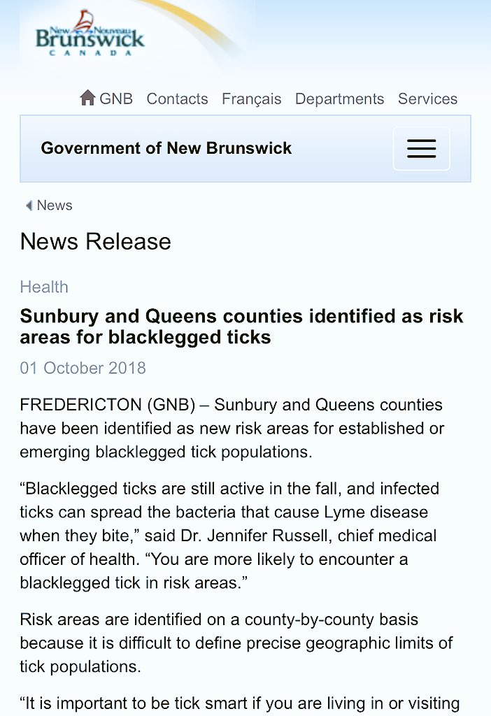 munn_douglas's tweet image. #BlackleggedTicks on your mind? Check this out @NoceraUNB . Be aware of increased #LymeDisease #Anaplasmosis and #Babesiosis risk in the #Northeast