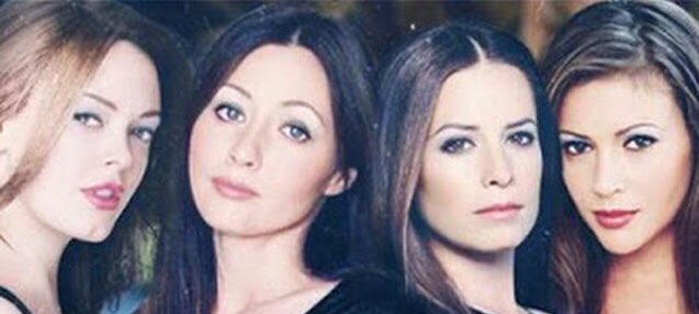Ayesha11178's tweet photo. @Alyssa_Milano @H_Combs @DohertyShannen @rosemcgowan Sisters for life ♥️ https://t.co/7yOa2ghqZy