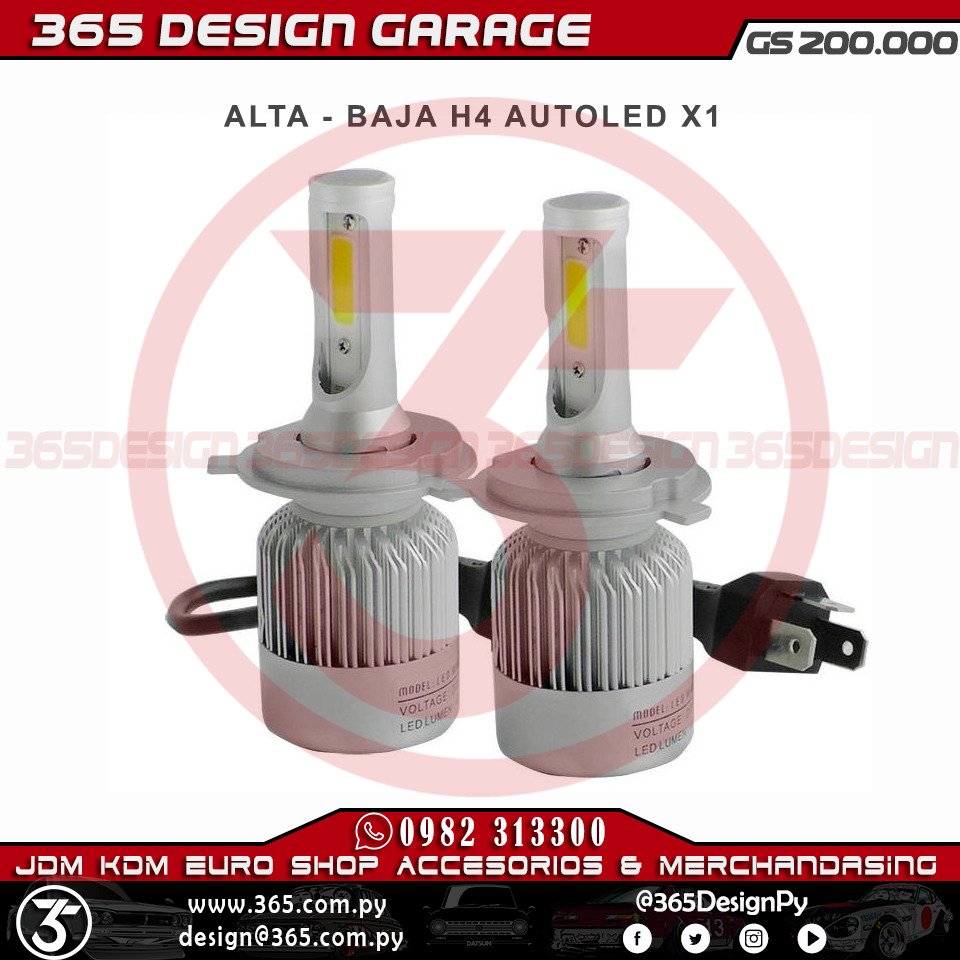 365Designpy's tweet image. Acaba con el problema de iluminación de tu vehículo, ponele esta súper led H4, sin necesidad de adaptarle nada, pedilos al 0082313300 #superled #TCR45 #jdm #365designpy #H4