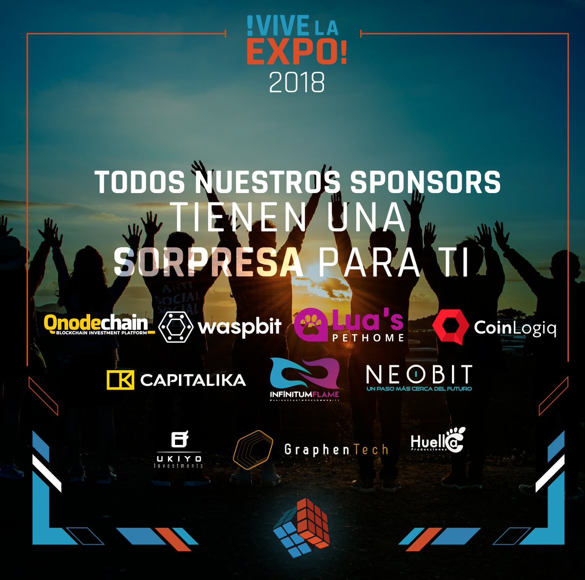 ExpoCB2018's tweet photo. #APROVECHA Y #BÚSCALOS 
:::::DESCUENTOS ESPECIALES:::::
Te presentamos a nuestros #PATROCINADORES para 
@ExpoCB2018.
Quieres ser parte escribe a gerencia@expocryptoblockchain.com con tus datos https://t.co/MLCAB9B4Ye