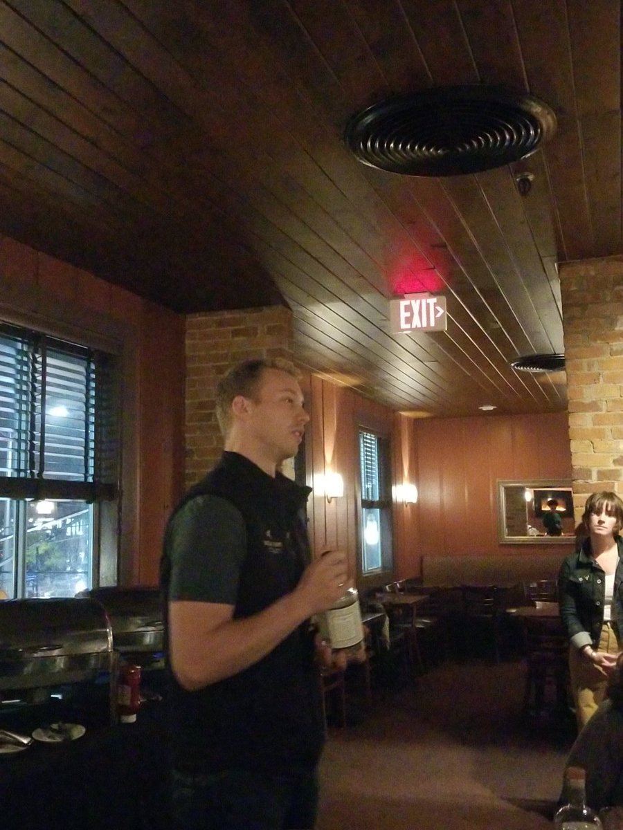 ORIGINJameson's tweet photo. Bully Boy Charlie preaching the gin gospel. @bullyboybooze @OriginBeverage https://t.co/Ff4LEUohO6