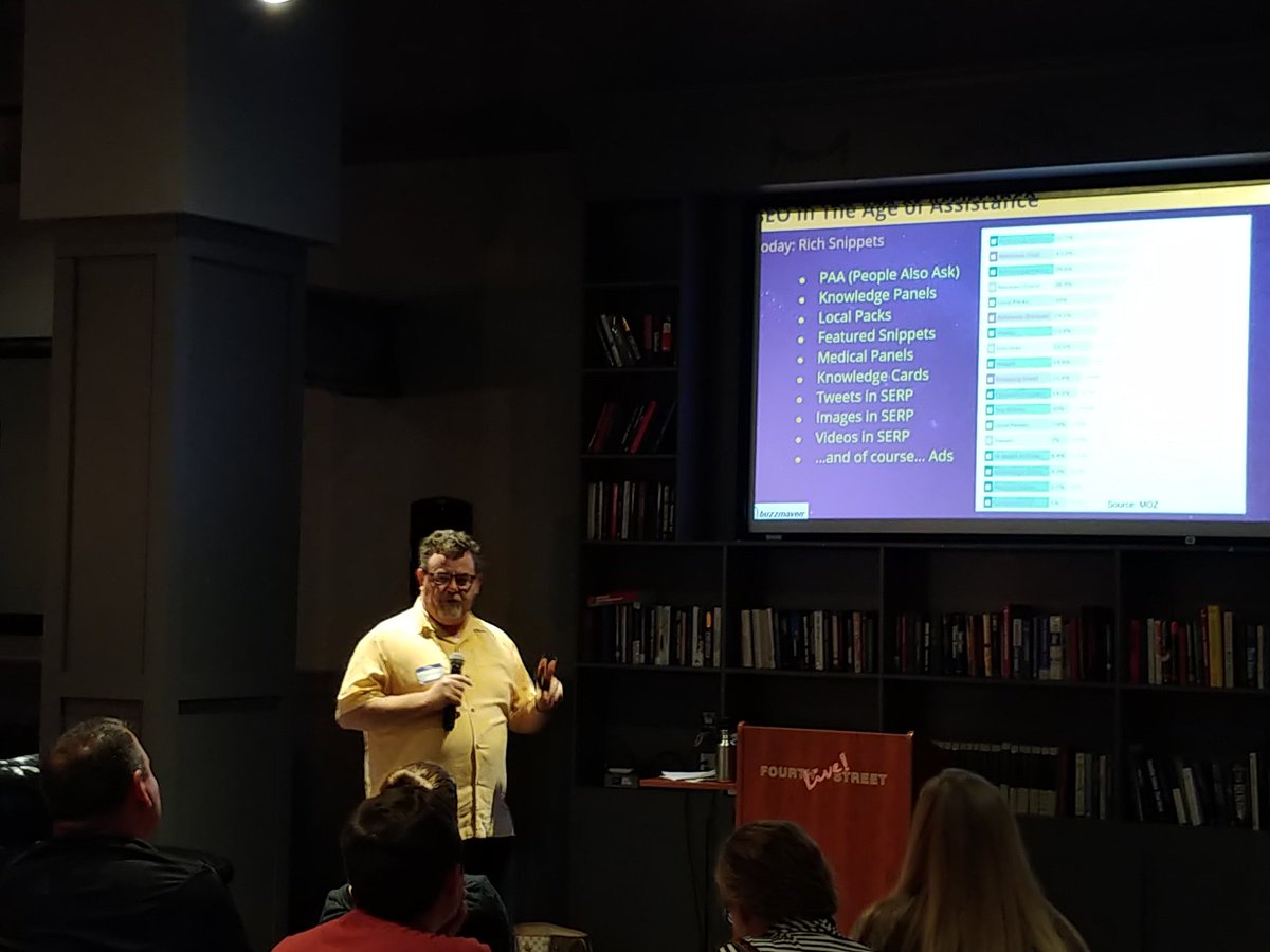 Now for the #seo portion of the evening. Welcome <a href="/scottclark/">Scott Clark</a> to the stage! #sempocitieslouisville <a href="/sempoglobal/">SEMPO</a>