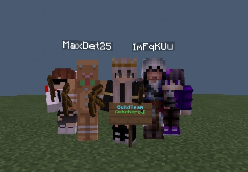 AMDesignsV's tweet image. New Lobby @CubeHeroServer 
By : @BuildSquad 
Coming soon ...⚒️