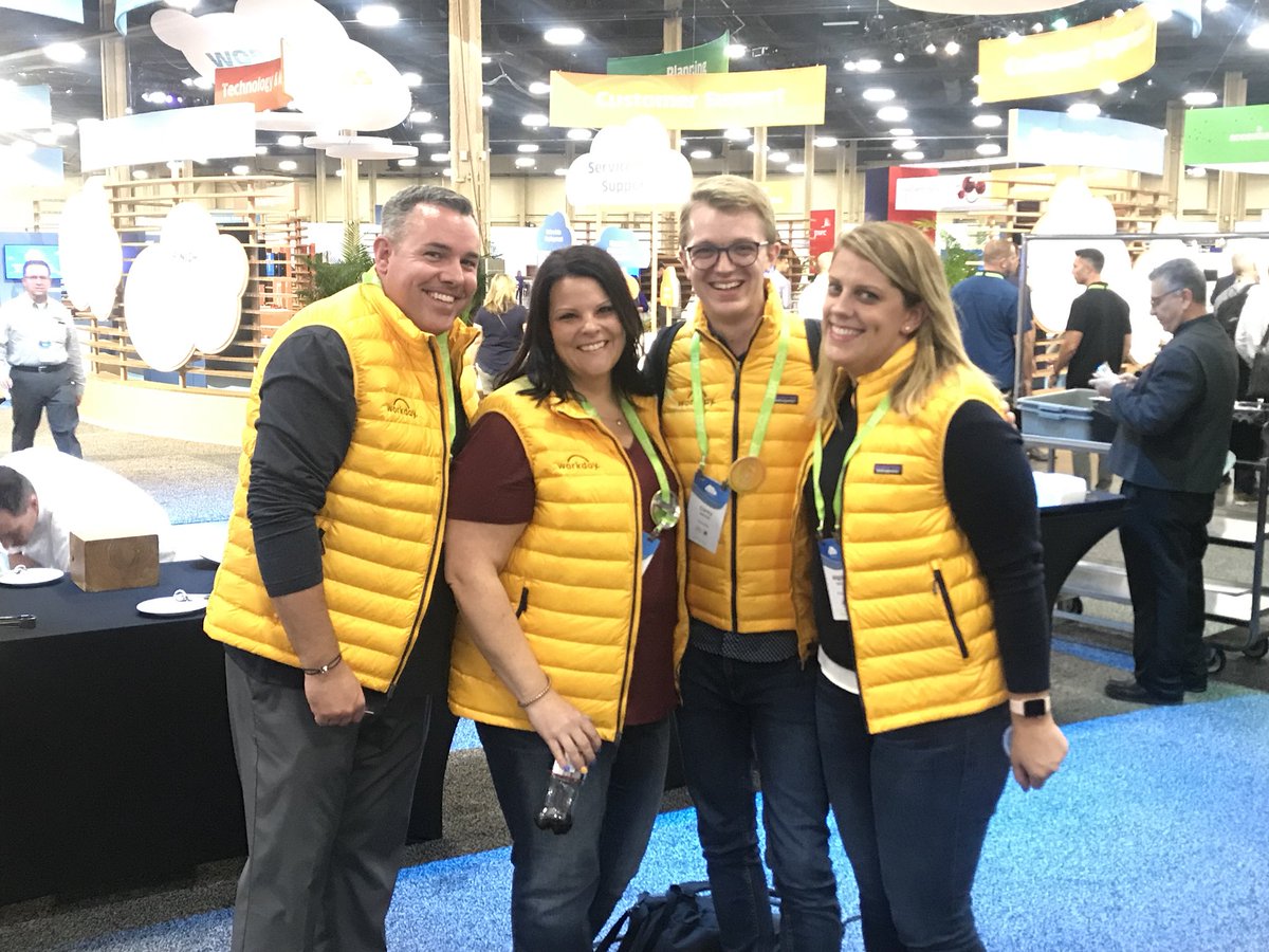 mholsea's tweet photo. .@workday Student team at #wdayrising ready for demos in the HUB! https://t.co/Rm5EJsvyiL