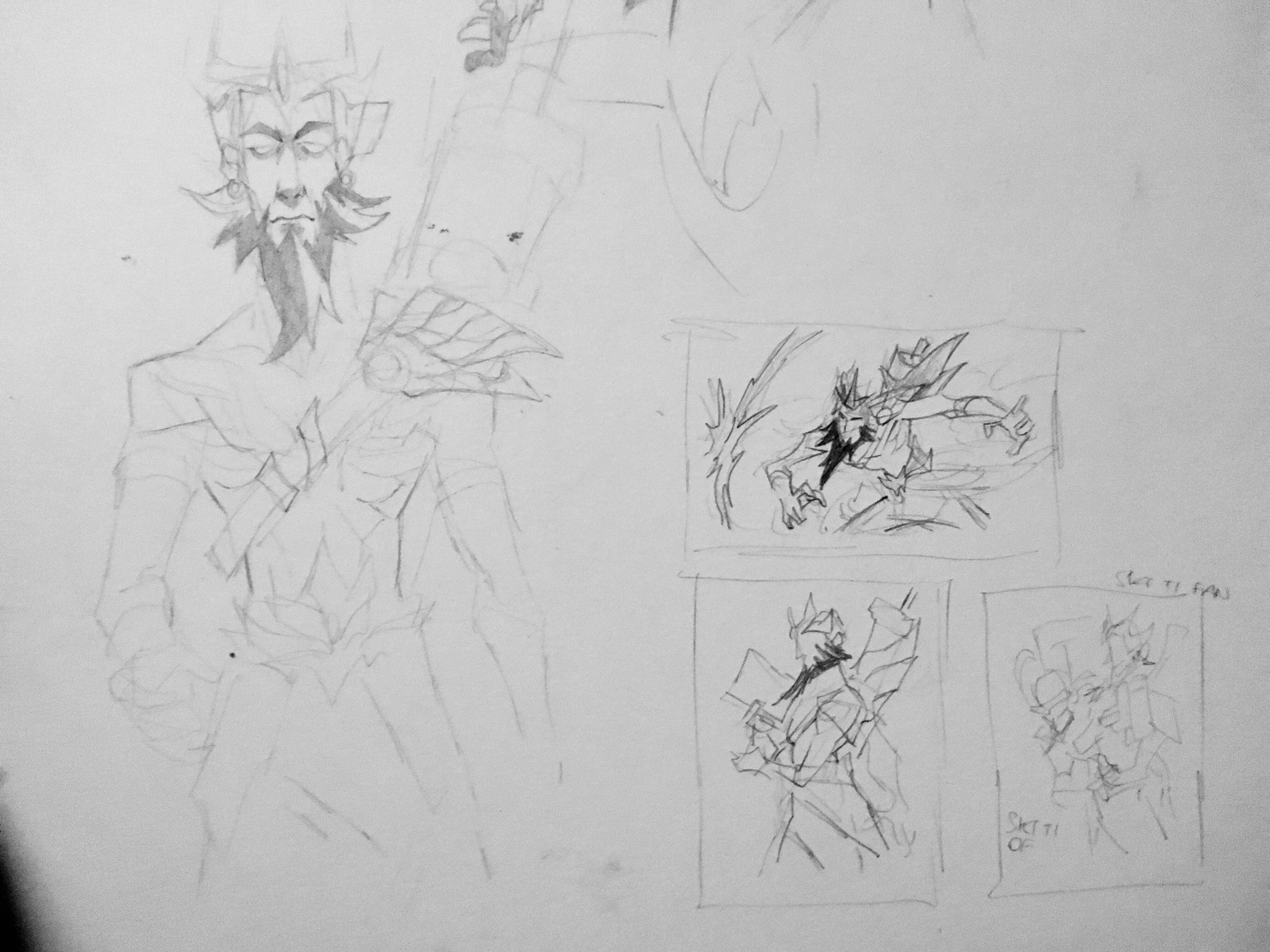 デスパンチ Plus Additional Research Sketches Skintober デスパンチ Plus Additional Research Sketches Skintober