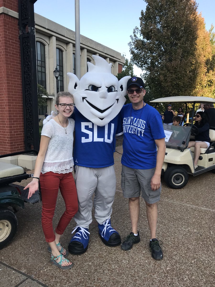 RZautner's tweet photo. Had a great time at #SLU200 weekend  with @SLUPresident &amp; @The_Billiken and the party complete with fireworks on Grand! Thanks to all @SLU_Official https://t.co/kSyhngH9iA