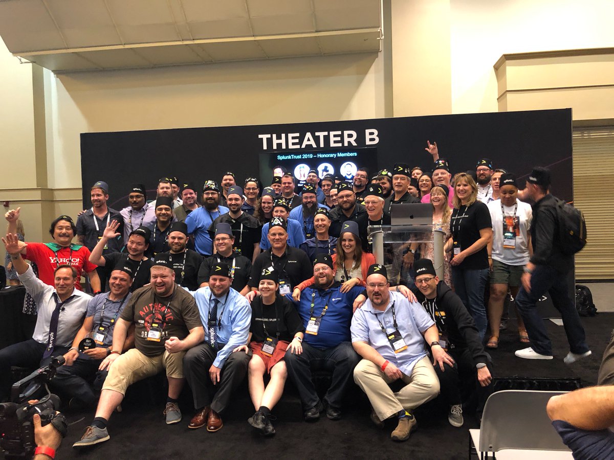 douglasmerritt's tweet photo. Watch out, Justice League...Our team of data superheroes has expanded. Welcome to our newest @TheSplunkTrust members! https://t.co/CYmvxsGKBf