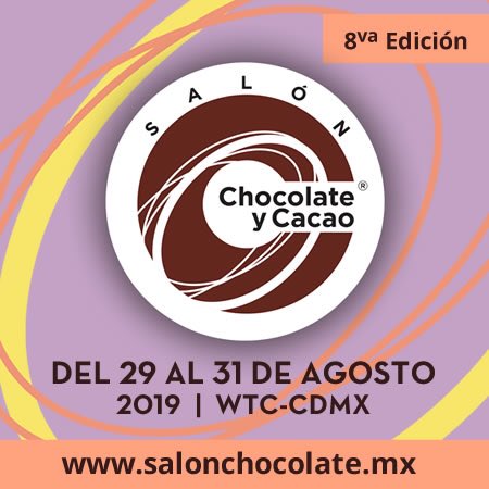 SalonChocolate's tweet photo. La fecha oficial del Salón Chocolate y Cacao en la Ciudad de México será del 29-31 de agosto de 2019. https://t.co/P0RZvcXsKq