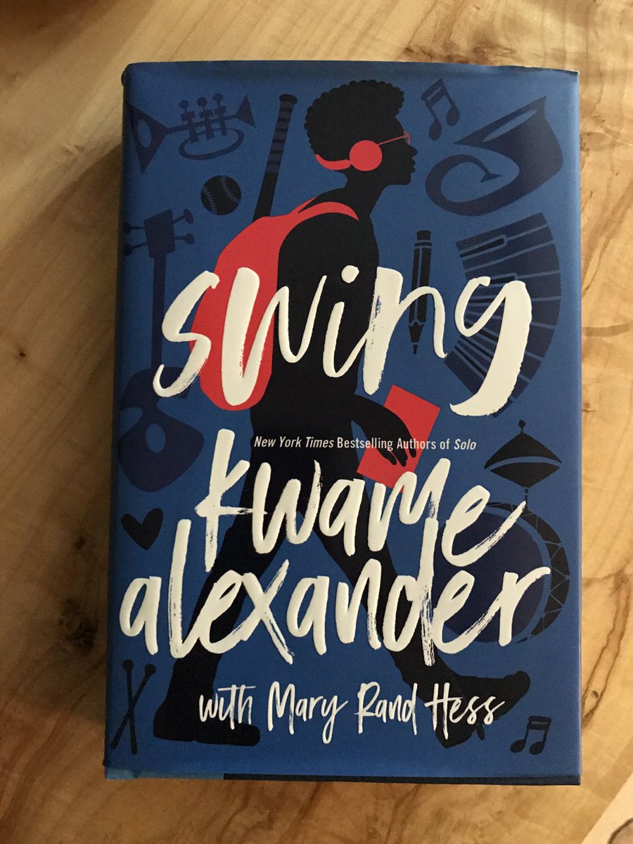 JenGuyorJowett's tweet photo. Here's a sneak peak at #swingbook launching tomorrow! My #swinglaunchteam copy came today! Woot! Woot! Can't wait to share with my students tomorrow when the book goes wild. @blinkyabooks @londaalderink https://t.co/NbcWCPKyzS