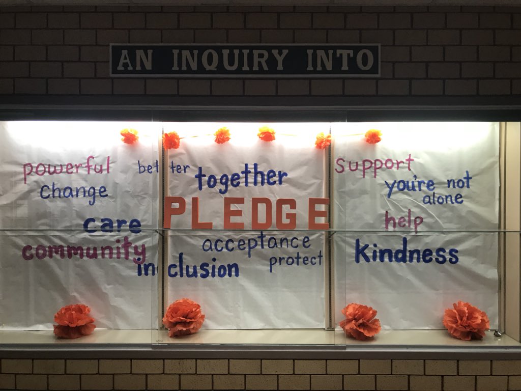 MrRileyAP's tweet photo. Great way to kickoff October! Thanks @MsMiWa for the extra time to make the school look great! #BetterTogetherKEC https://t.co/coyOVxJBNV