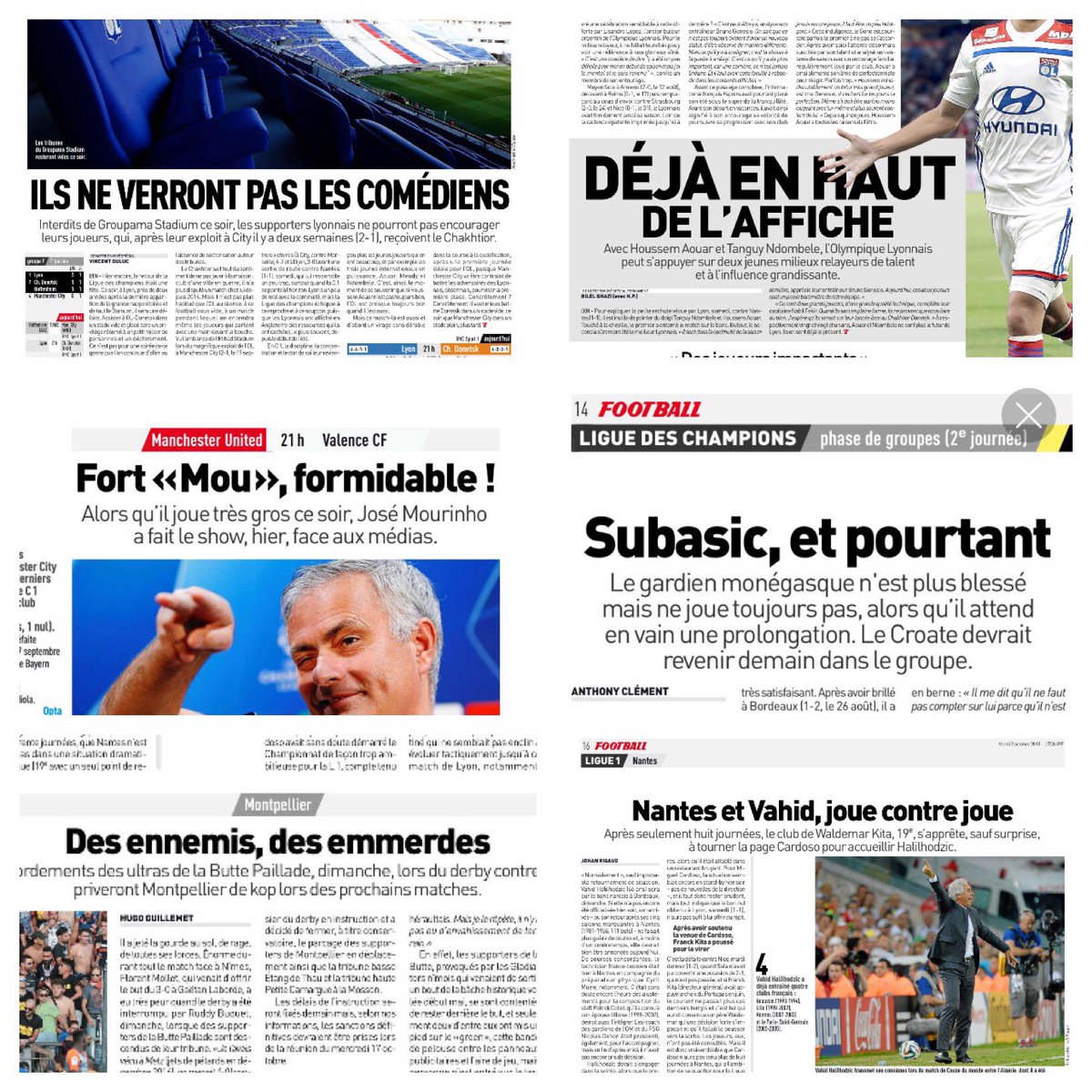 a2linefrancois's tweet photo. Génie de @lequipe qui rend hommage à #CharlesAznavour dans chaque titre. https://t.co/Qq38Wc7FNl