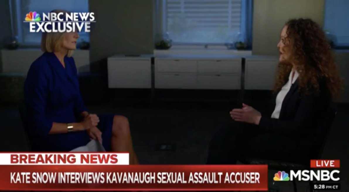 DailyCaller's tweet image. Julie Swetnick: ‘I Cannot Specifically Say That [Kavanaugh] Was One Of The Ones Who Assaulted Me’ trib.al/RSLBA8b