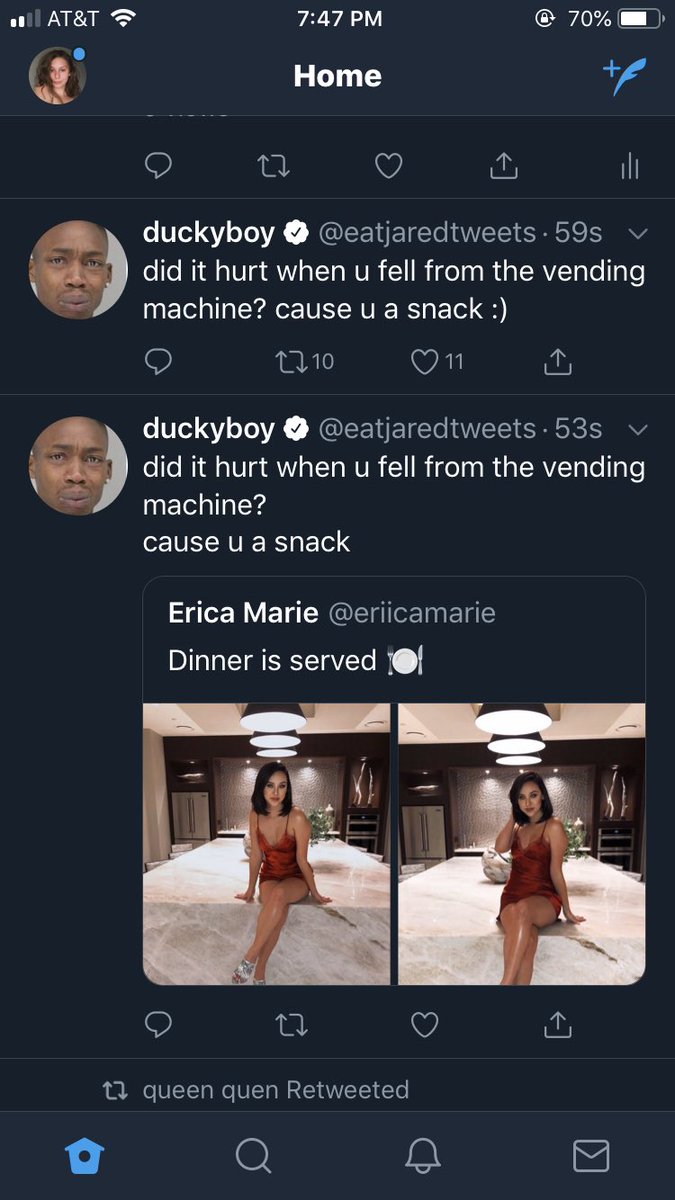 Are You a Vending Machine Because You'Re a Snack?