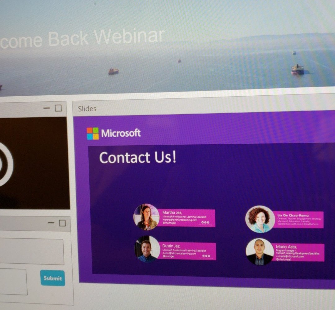 Loving technology more and more. I couldn't join the scheduled WELCOME BACK #MIEE WEBINAR live so i listened to the recorded version. Great news for Teachers worldwide. 
Welcome to new #Fellows and #MIEExperts. Looking forward to the excitement! 
Thanks <a href="/LiaDeCicco/">Lia DeCicco</a> and friends.
