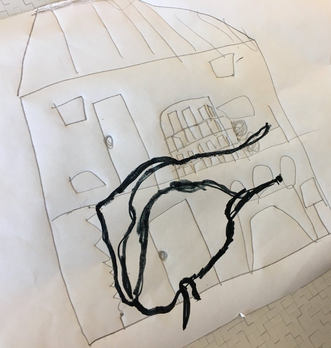 MsRosie_library's tweet photo. First graders building houses for our @ozobot to explore. Learning about coding starts early at @philipsimmonselementary #theyrockedit #firstgrade #killianscrew #lovethesekids #coding @beanillustration https://t.co/K8AjCBOUKf