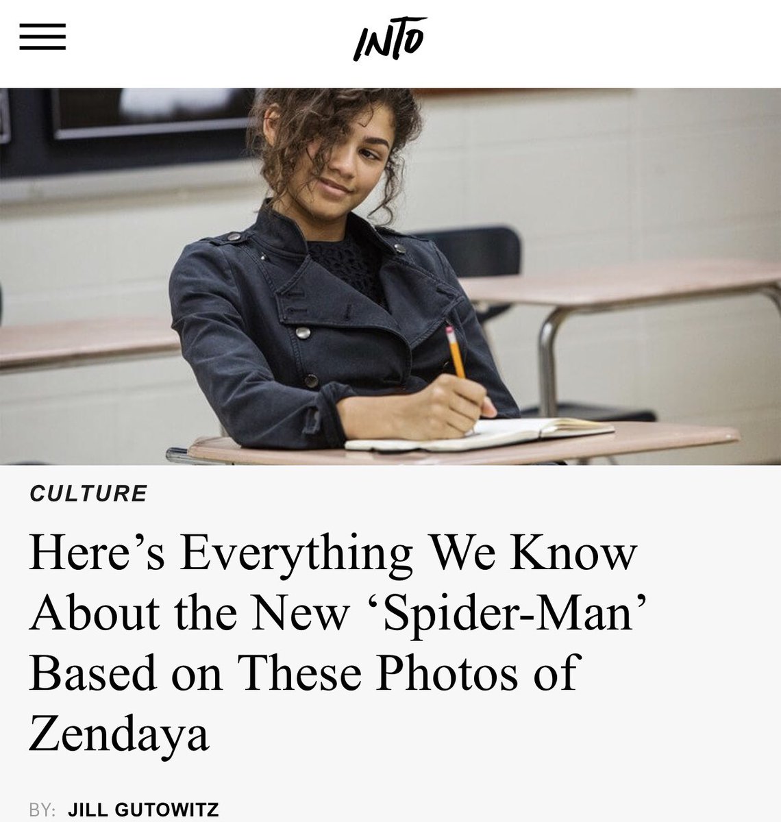 jillboard's tweet photo. uh oh spoilers from the set of ‘spider-man: far from home’ https://t.co/eJA0My931M https://t.co/GREgEek6ok