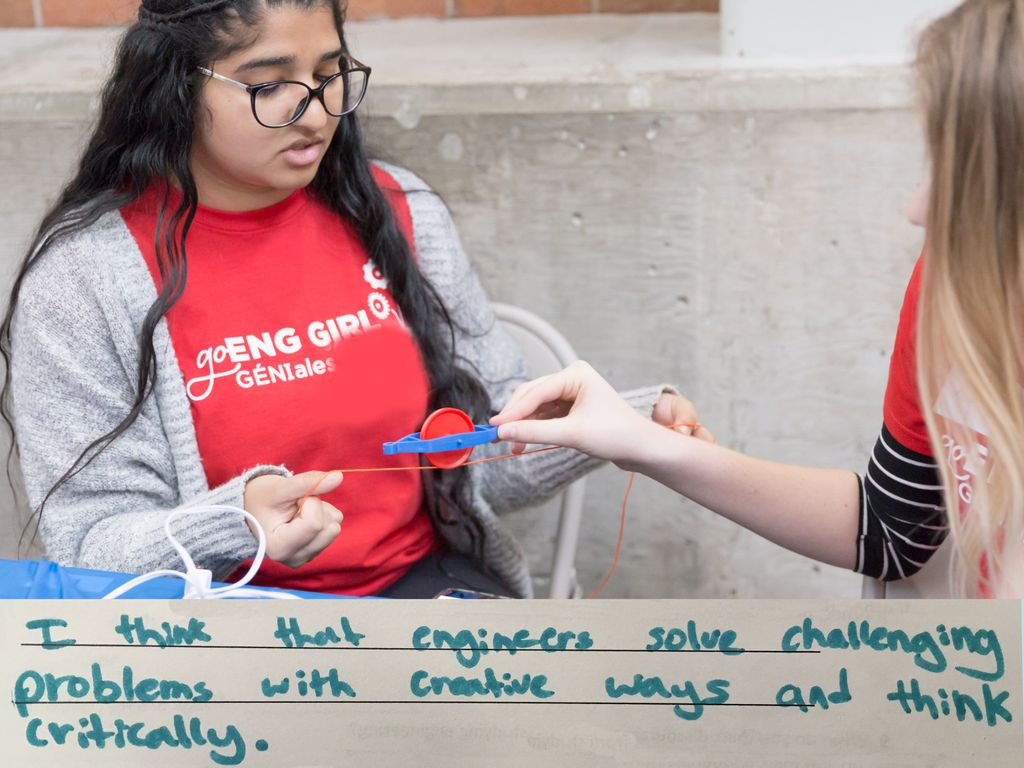 wisekidnetic's tweet photo. Be creative with engineering at #GoEngGirl - for girls in grades 7-9 to explore what engineering is, and to try it out in a fun design challenge! https://t.co/2tAKudtN45 #girlsinSTEM #umengineering https://t.co/6hsRcn6IjO