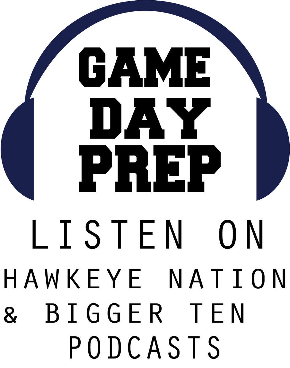 wearGDP's tweet photo. Like podcasts on Big Ten football? Check out our podcast partners on your favorite platform: HawkeyeNation and Bigger Ten podcasts

@hawkeyenation @BiggerTen 

#gamedayprep #forthetruefan #bigtenfootball https://t.co/WcHgZmx5LM