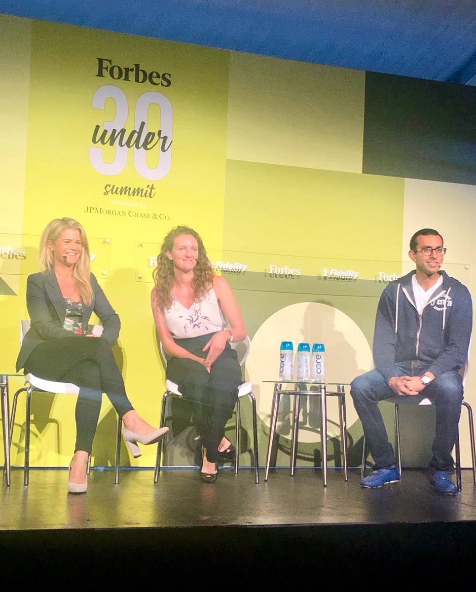 Enjoyed moderating a great panel w/fellow young VCs <a href="/jmelaskyriazi/">John Melas-Kyriazi</a> <a href="/strandby/">Caitlin Strandberg</a> &amp; Holly <a href="/ForbesUnder30/">Forbes Under 30</a> Summit today in #Boston...spiced it up by debating: Is this *really* the best time to be an entrepreneur? I believe a downturn is the best time to build a company! <a href="/alexrkonrad/">Alex Konrad</a>