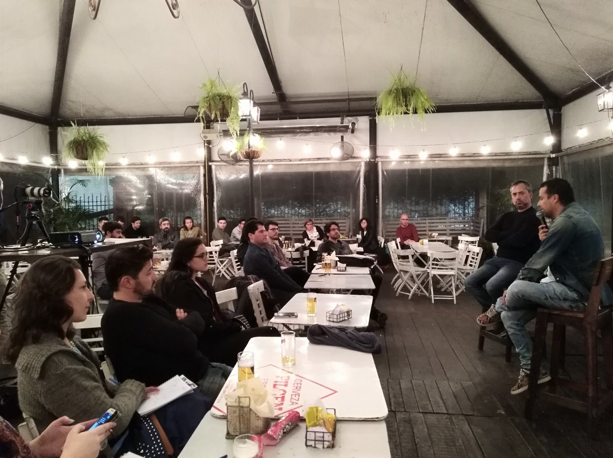 innovacionSF's tweet photo. 😁 Muchísimas gracias @bienpensado y Juan Pascual por compartir el gran trabajo que hacen en @PeriodicoPausa y @LeTengo_elDato con todxs nosotrxs ¡Nos vemos en el próximo #datosylisos ! 🍻 https://t.co/o0jynPUWYS