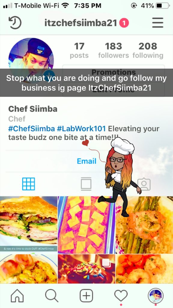 ItzSiimba21's tweet photo. Everyone Please Follow #LabWork101 #ChefSiimba https://t.co/wb4OjZKEfc