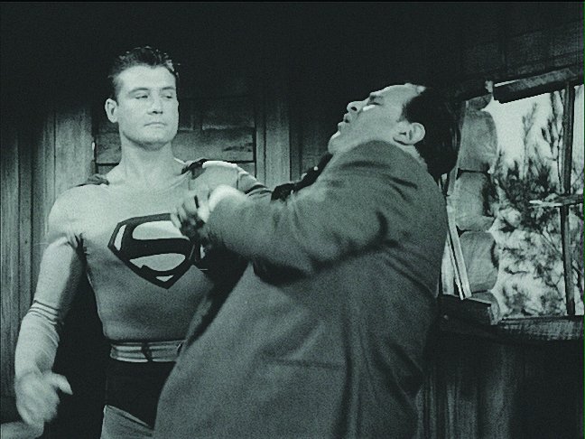 Twitter 上的 Dc公式 スーパーマン80周年 記念 スーパーマンの歴史 1951年のtvシリーズでスーパーマンを演じたのは ジョージ リーヴス 爽やかなライトブルーのコスチュームが印象的ですが 当初はカラーテレビが普及していなかったため 白黒で放映され