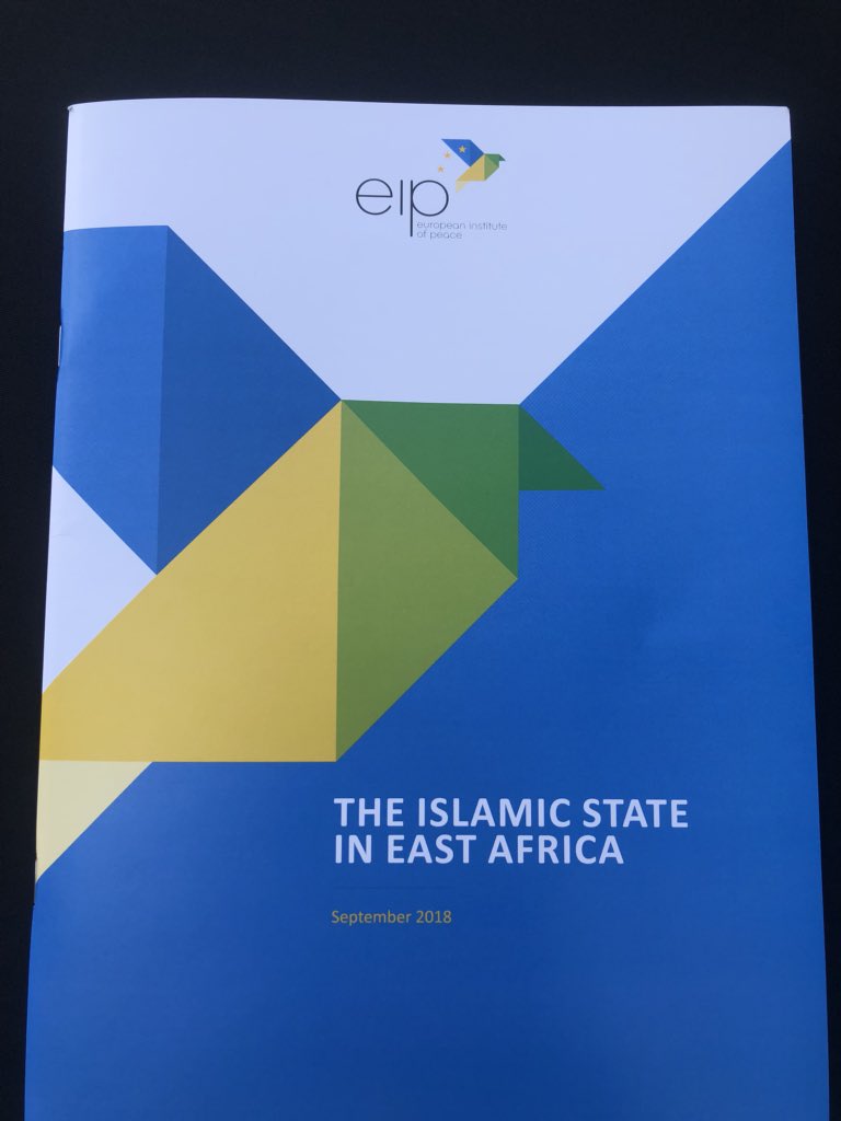 rmdbarrett's tweet photo. My #GlobalStrategyNetwork paper on #TheIslamicState in East Africa with @HiraalInstitute is published today by EIP with EU funding. Should be on line at https://t.co/urFTGUmrEy. https://t.co/Wq1TxRLaNH