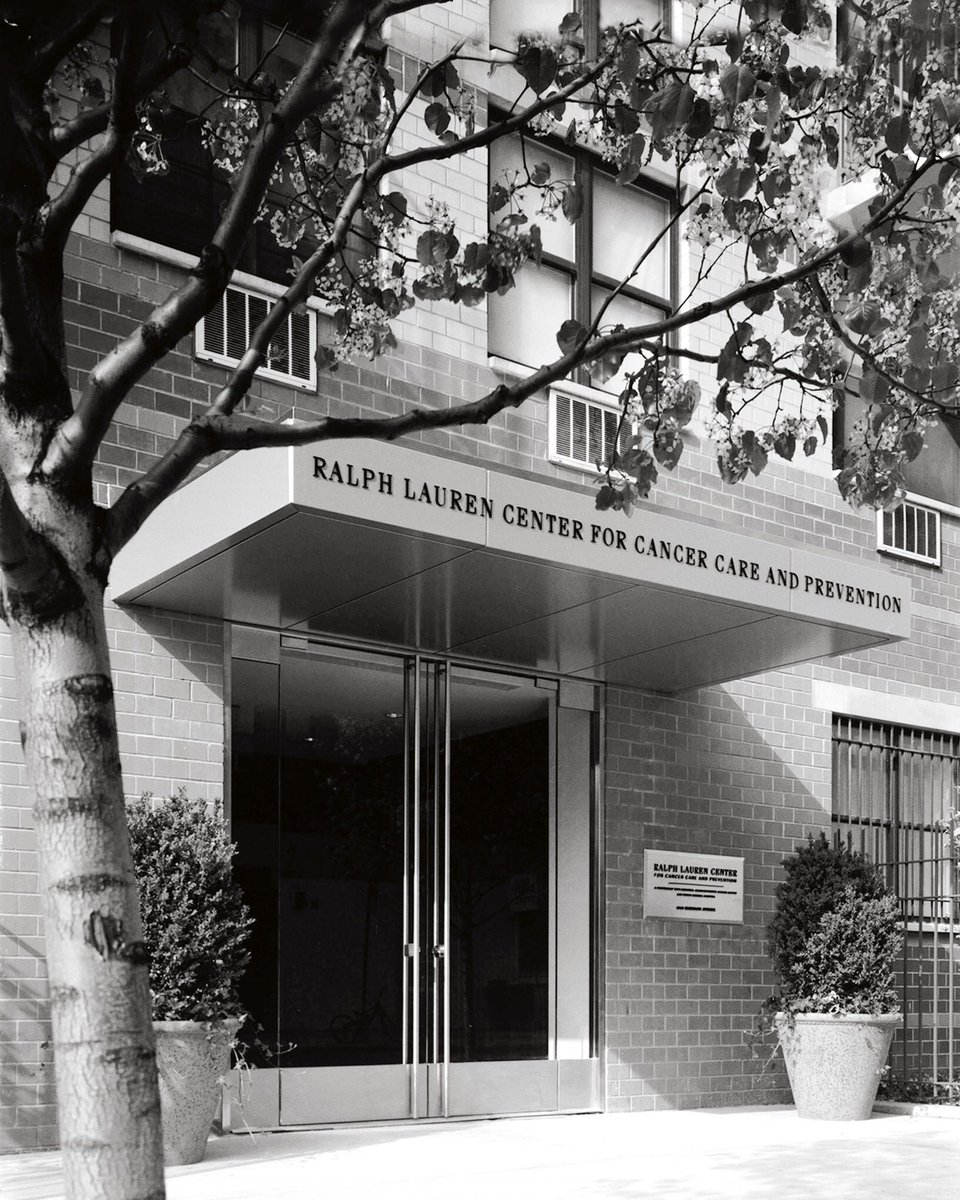 RalphLauren's tweet photo. In 2003, Ralph Lauren partnered with the nation’s leading cancer center, Memorial Sloan Kettering, to establish the Ralph Lauren Center for Cancer Care in Harlem.

#PinkPony https://t.co/MtXjsP3f4V