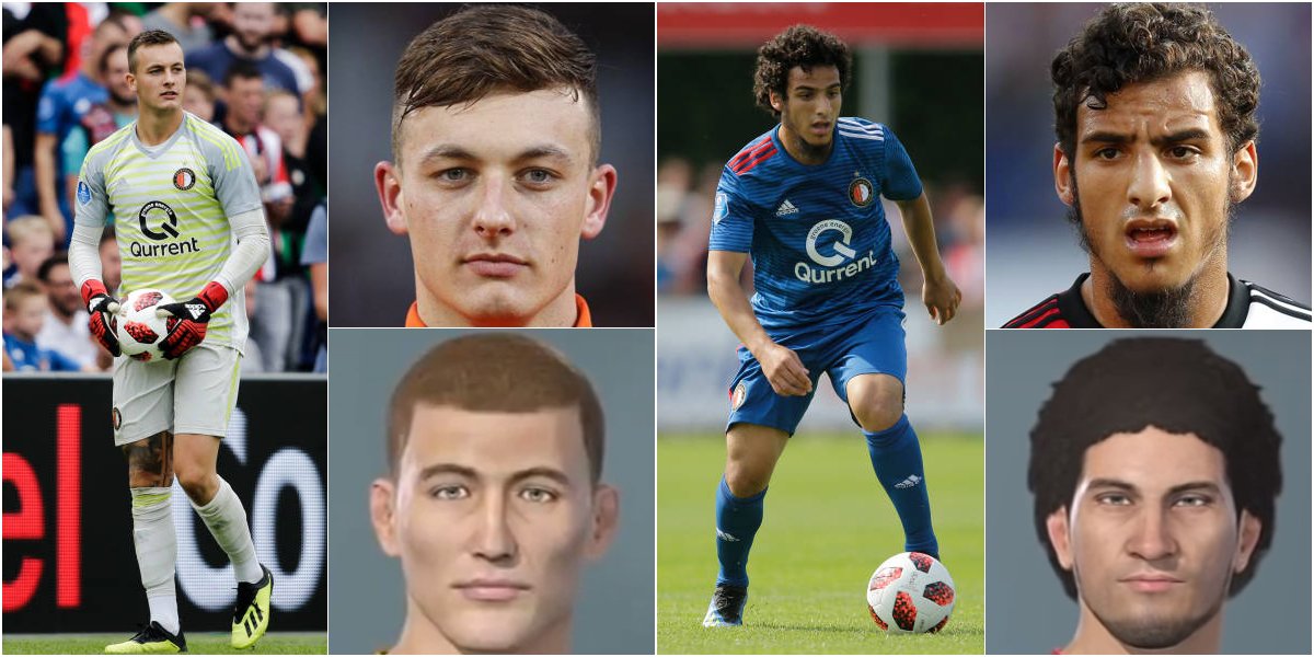 Pes 2021 Face Suggestions On Twitter Feyenoord Faces To Improve Suggestions Pes2019 Pes19 Officialpes Peslatam Jeremiah St Juste Tyrell Malacia Justin Bijlow Yassin Ayoub Https T Co Nxkoty3dnp