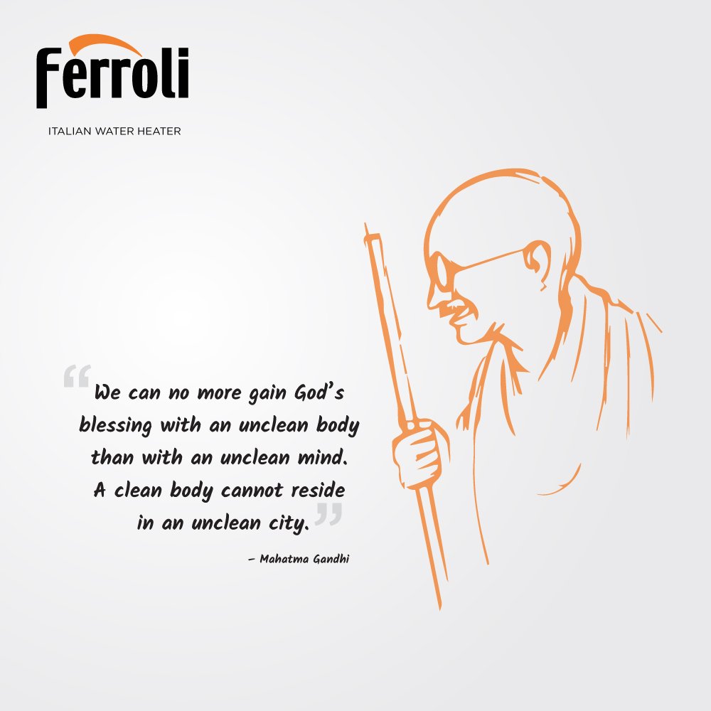 FerroliIndia's tweet photo. Greetings from Ferroli on Gandhi Jayanti. As we celebrate Bapu’s birthday this year, let us revive and pledge to live by Mahatma’s forever significant principles of truth, non-violence, peace and compassion. Happy Gandhi Jayanti to all.

#HappyGandhiJayanti #Ferroli https://t.co/cZmbn3zQiG