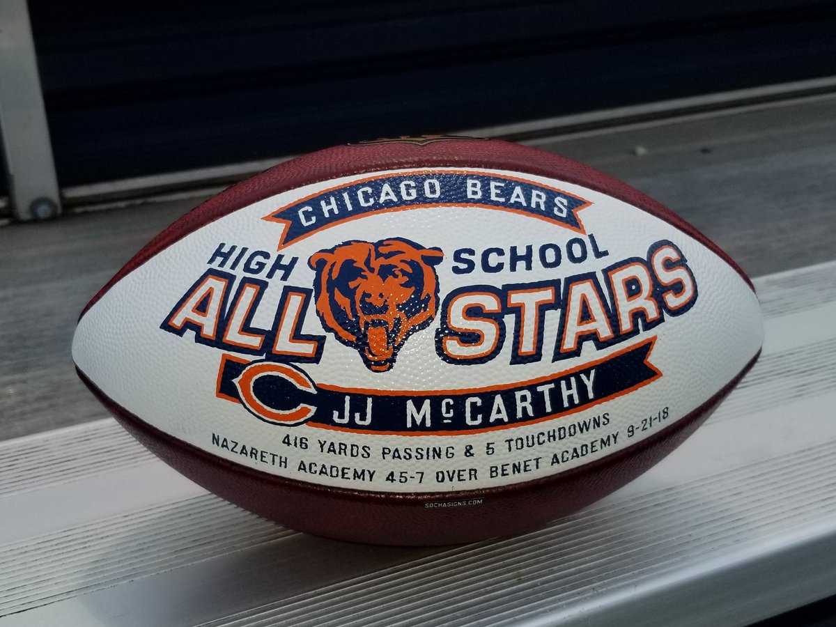 Awards like this are not won alone. Thank you to my brothers &amp; <a href="/FootballNaz/">Nazareth Academy Football</a> <a href="/BearsOutreach/">Chicago Bears</a> <a href="/ChicagoBears/">Chicago Bears</a> <a href="/NazarethLGP/">Nazareth Academy</a> #BeatMarist