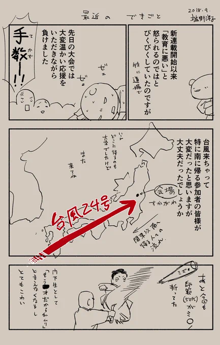 「福島に来てね！」という話ですが毎年福島に来てくれた人に負けている私

数年前はアバラにひびを入れられたりした（入れた人は2011年9月の大会から福島に来てくれてた人） 