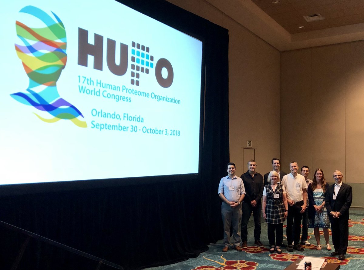 RodriguezPhDMBA's tweet photo. Thanks @hupo_org on hosting our first #proteogenomics session. Great talks by Paul Stewart @MoffittNews, Pavel Pevzner @UCSanDiego, Karin Rodland @PNNLab, Chris Kinsinger @theNCI, Janne Lehtiö @karolinskainst, Bo Wen @bcmhouston, Laura Agosto @PennMedicine, #CPTAC #HUPO2018 https://t.co/nMGBKIph4Y