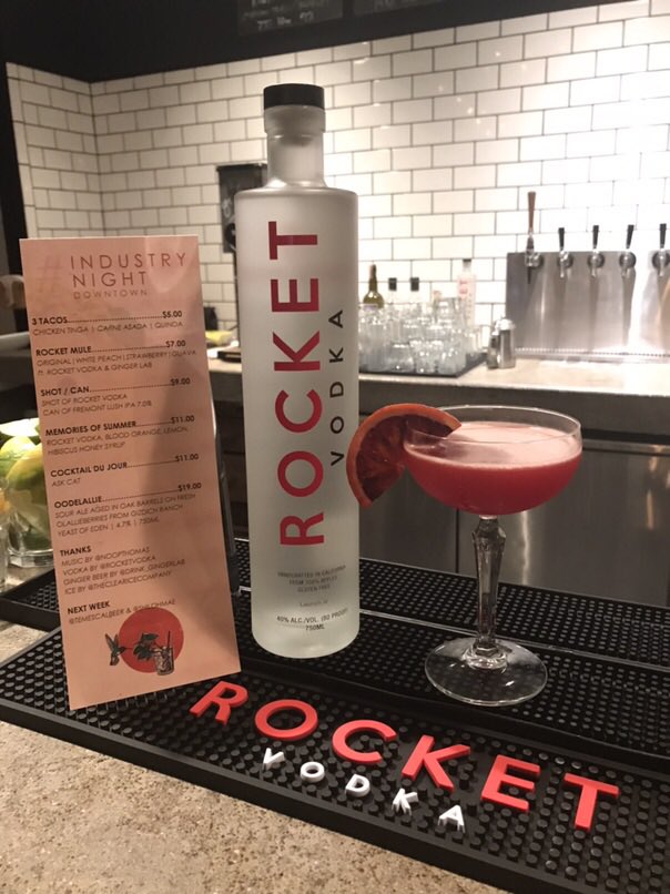 Rocket Vodka from 100% Apples tweet media