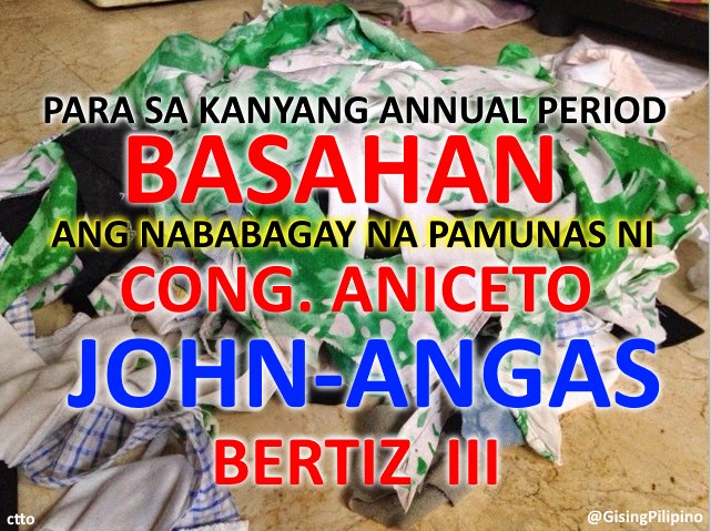 GisingPilipino's tweet photo. @edythe9 @PunchTheLies @BoomBuencamino @dawende @DanSantos8 @iAmSuperCis @_QuePasaChica_ @GaryAlejano @IamPinayPie @oranj2 @marix_sublime #basahan ang bagay na pamunas ni @john_bertiz, alyas "angas", sa kanyang #kayabangan 🤔

#JohnAngasBertiz https://t.co/4gVPV3ypJJ