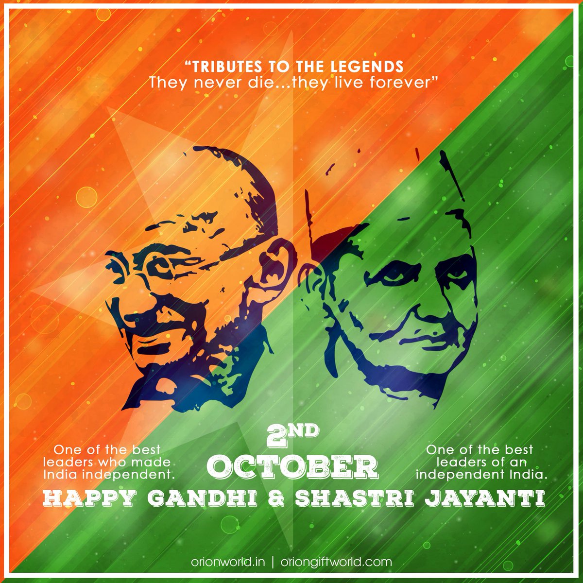 OrionGiftWorld's tweet photo. #GandhiJayanti #LalBahadurShastri #Corporategifts #eventsandconferences #awardsandrecognition #initiativegifting #HRactivities #oriongiftworld https://t.co/XllvhgTFF9