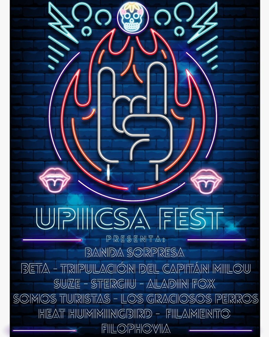 UpiicsaFest's tweet photo. Venimos con todo 😎 
#upiicsafest 🤘 https://t.co/ukVlySEuog