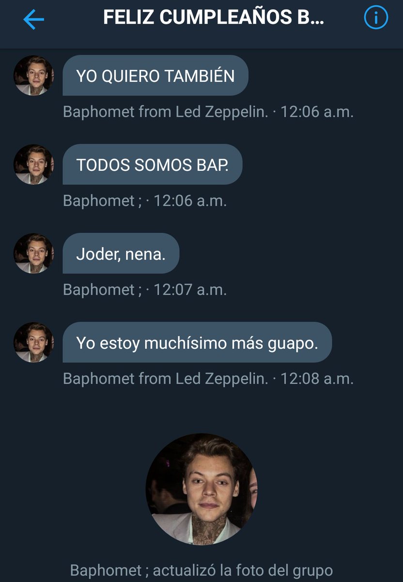 SXCKIXNG's tweet photo. Me alegraron la madrugada, no comienzo ni el día y ya sé qué será un buen cumpleaños. https://t.co/IrnePvaGno