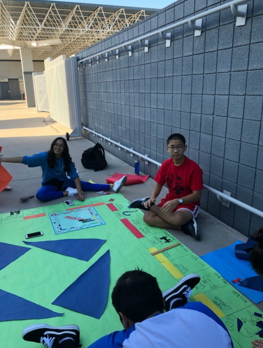 CehsDECA's tweet image. Centennial DECA absolutely crushed the float this year with our monopoly-themed float! We'd like to thank everyone who helped make this possible! You can definitely say we were #readyforit! 😎🔷️