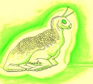 CryptidRobin's tweet image. One of my favorite cryptids that obviously don't exist is the "Crazy critter of Bald Mountain". I mean, who doesn't love glowing terrestrial parrot seals the size of a horse!