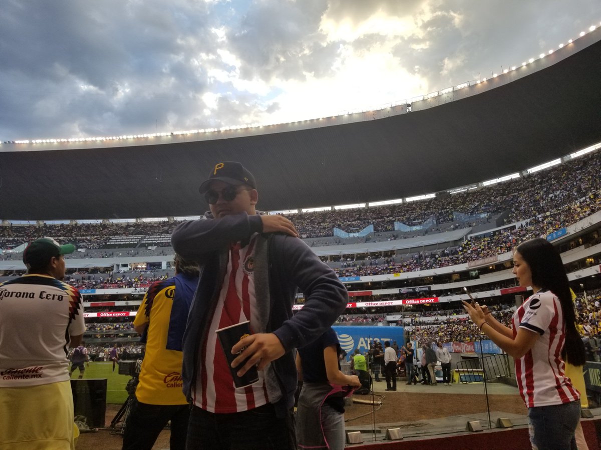 NOMORELAZ's tweet photo. Went to my first live soccer game. I watched this clasico game every year hoping I'd go one day and here I was. What an experience. https://t.co/PIoTbnADMp